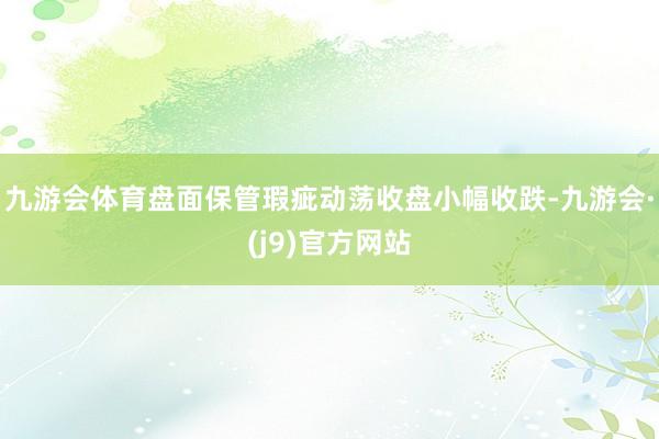 九游会体育盘面保管瑕疵动荡收盘小幅收跌-九游会·(j9)官方网站