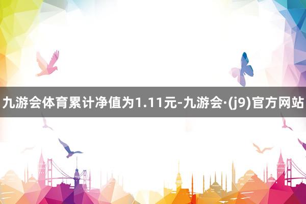 九游会体育累计净值为1.11元-九游会·(j9)官方网站