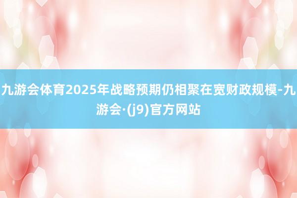 九游会体育2025年战略预期仍相聚在宽财政规模-九游会·(j9)官方网站