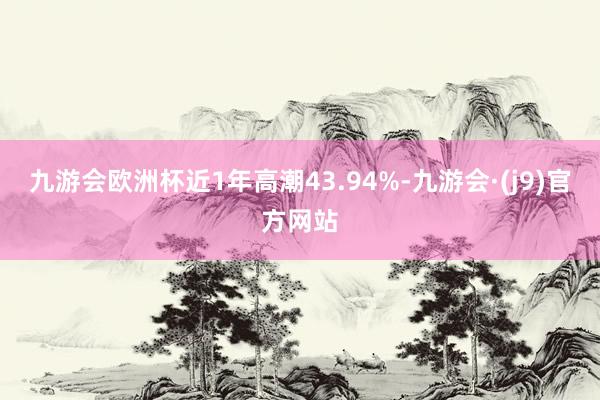 九游会欧洲杯近1年高潮43.94%-九游会·(j9)官方网站